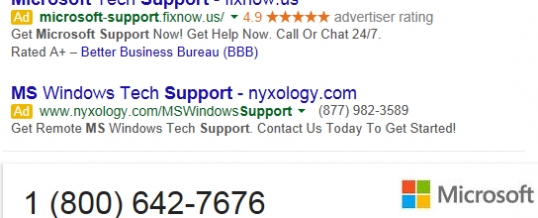Watch Out For Fake Tech Support Calls and Web Sites