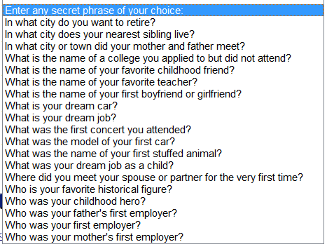 Sunday Funnies - Really Funny Security Questions - WyzGuys Cybersecurity
